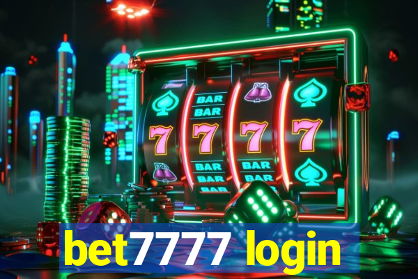 bet7777 login